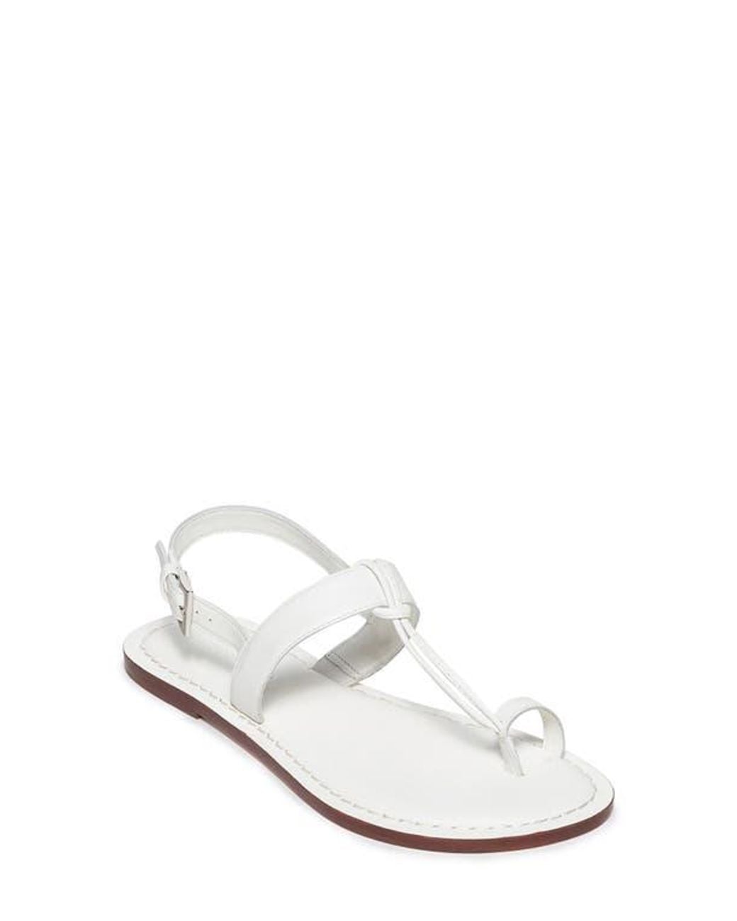 Bernardo White Maverick 2 Toe Ring Sandal