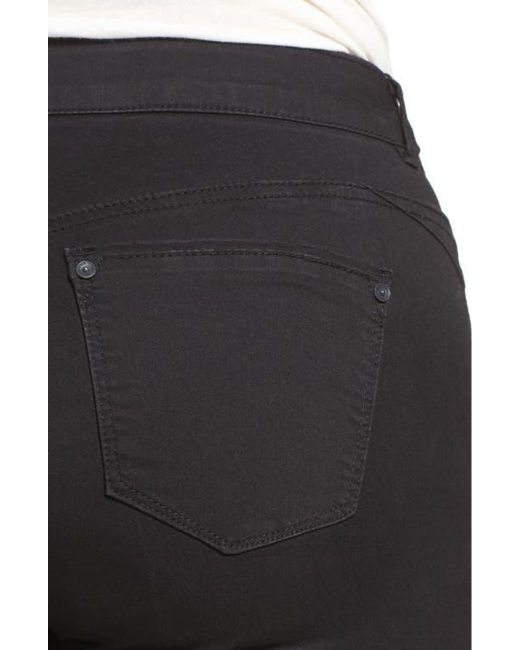 Wit & Wisdom Black 'ab'solution Stretch Skinny Jeans
