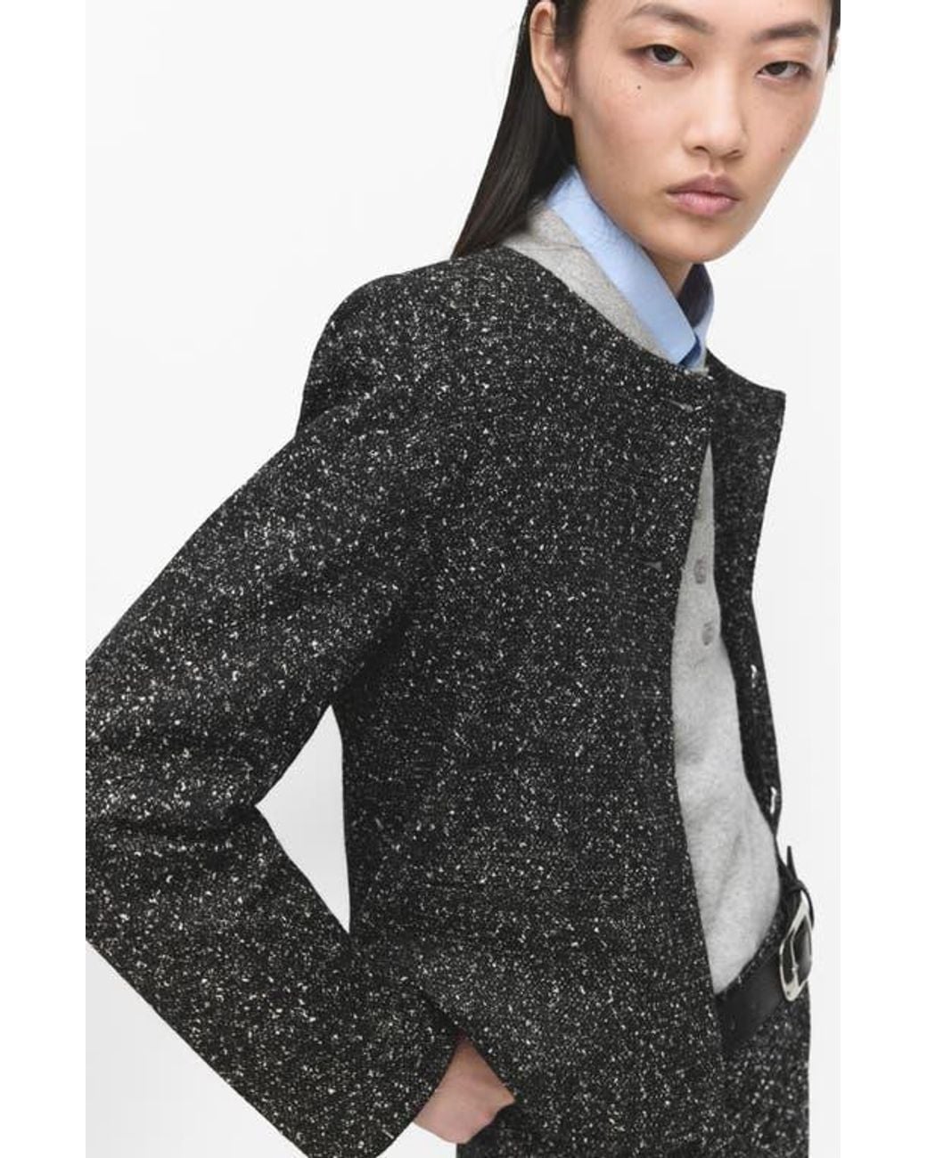 Mango Black Fleck Jacket
