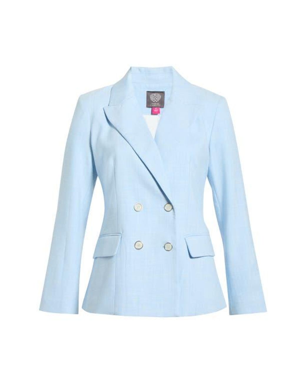 Vince Camuto Blue Double Breasted Jacket