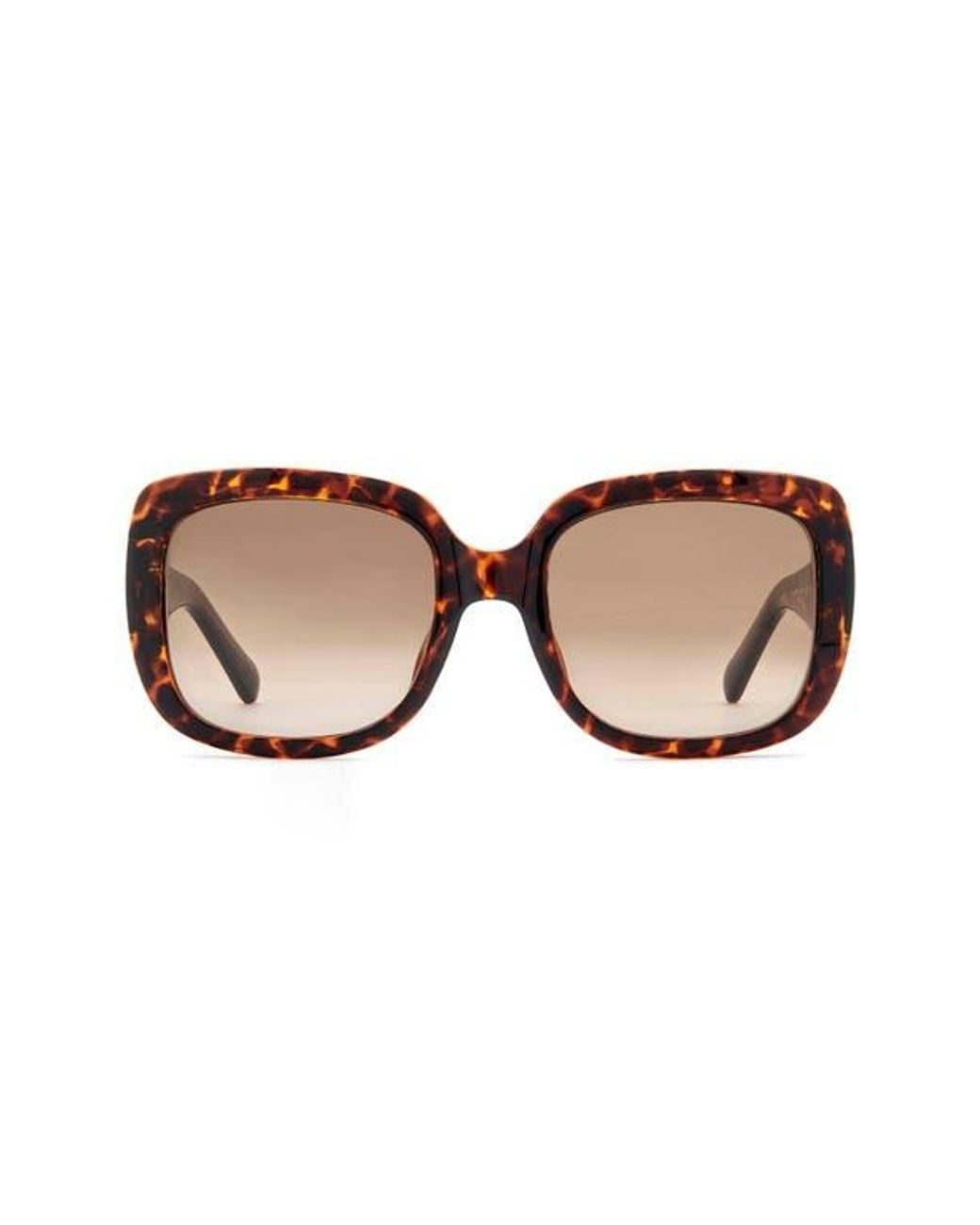 Fossil Multicolor 54Mm Gradient Rectangular Sunglasses