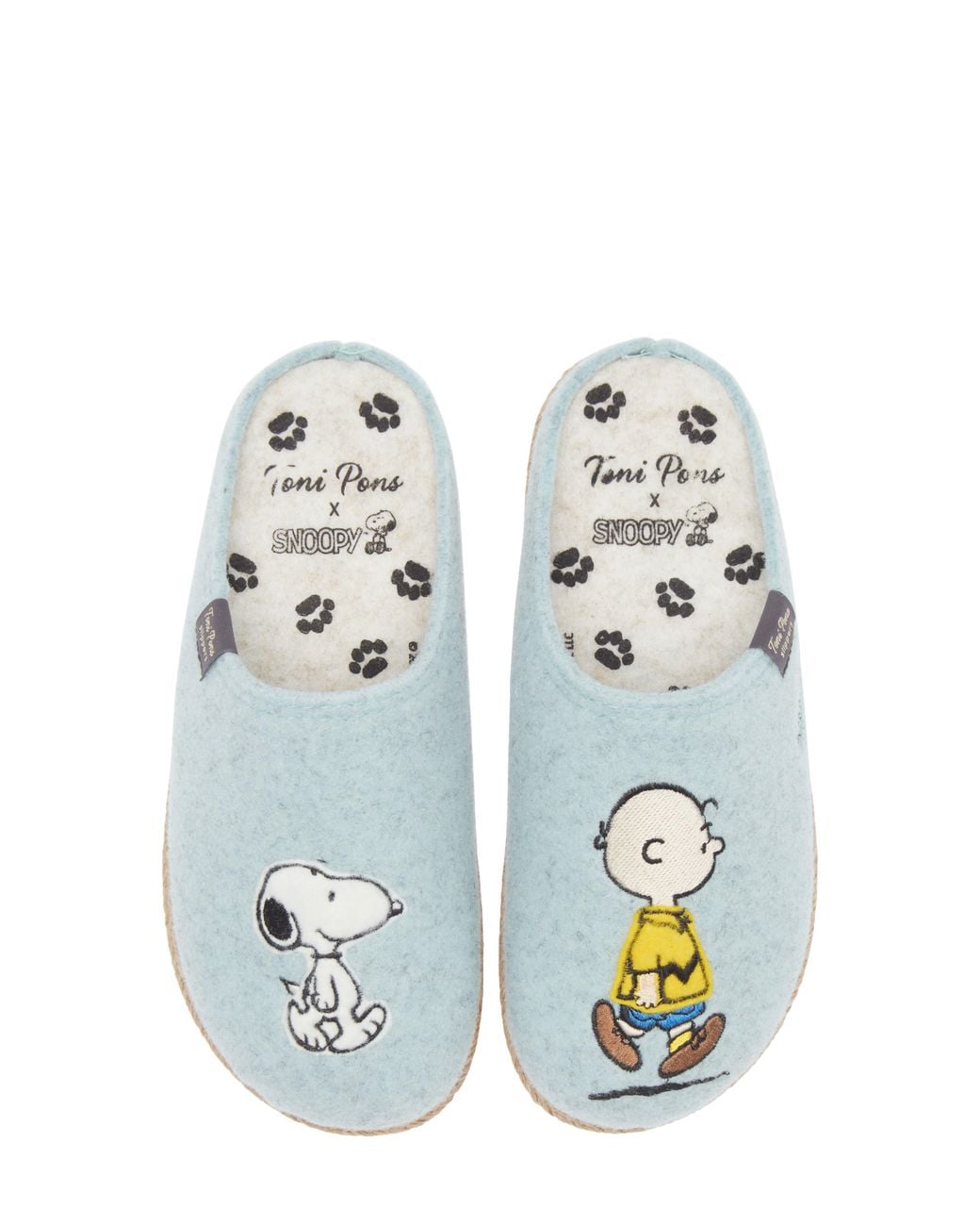 Toni Pons Blue X Snoopy Wool Blend Slipper