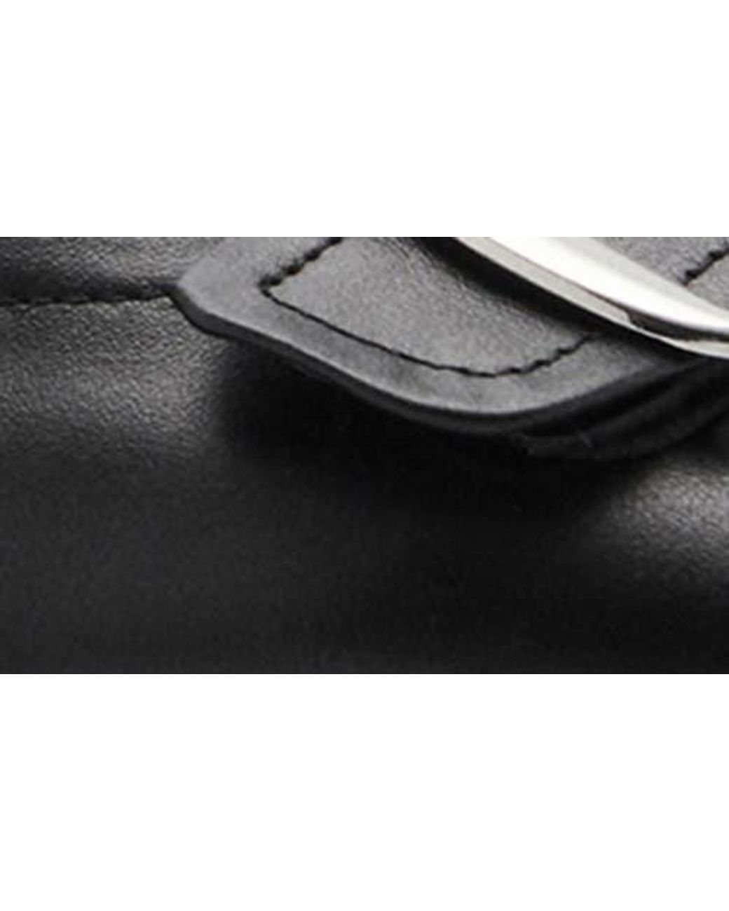 Mango Black Buckle Pump