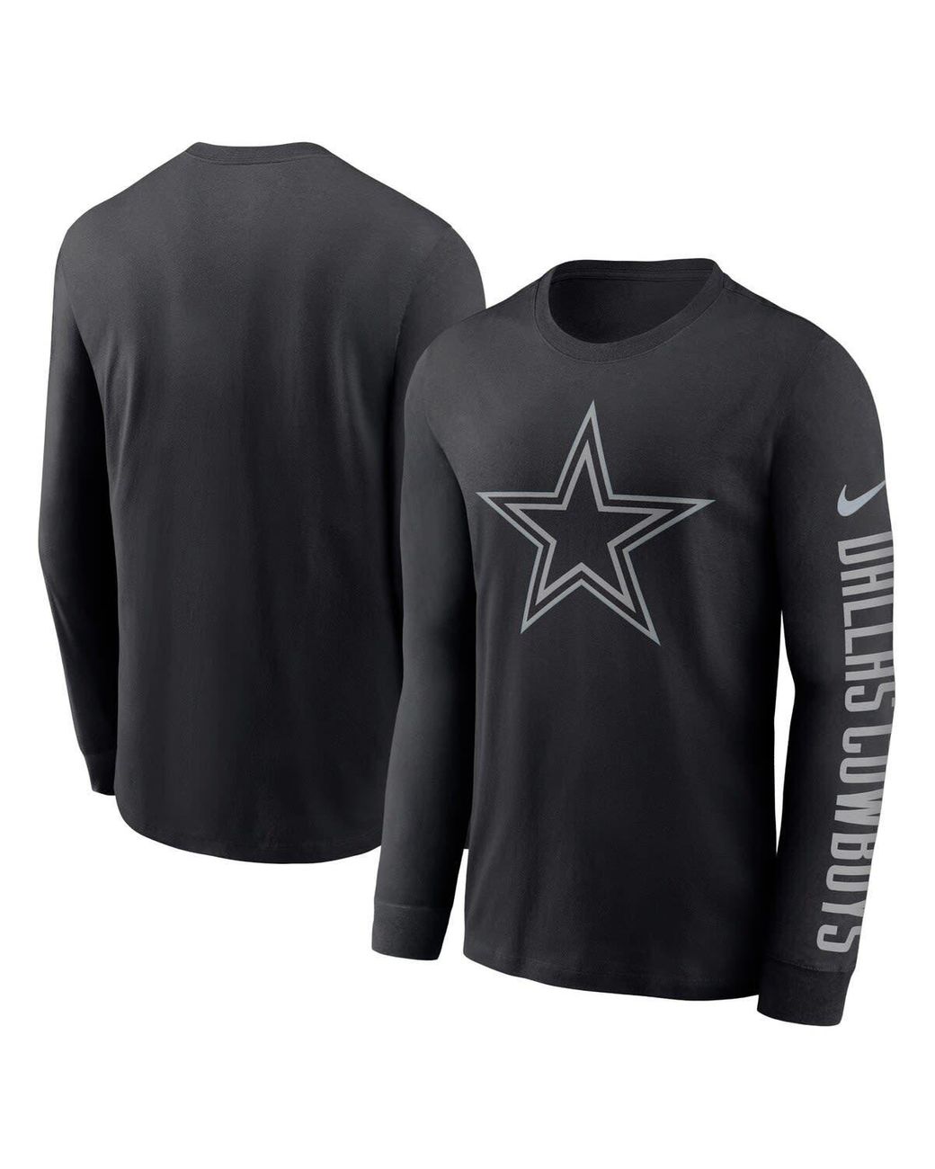 Nike Dallas Cowboys Rflctv Name And Logo T-shirt At Nordstrom in Black for  Men