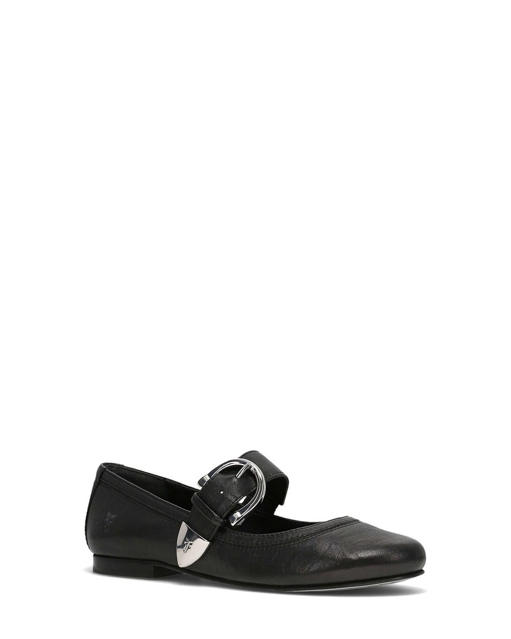 Frye Black Carson Mary Jane Flat