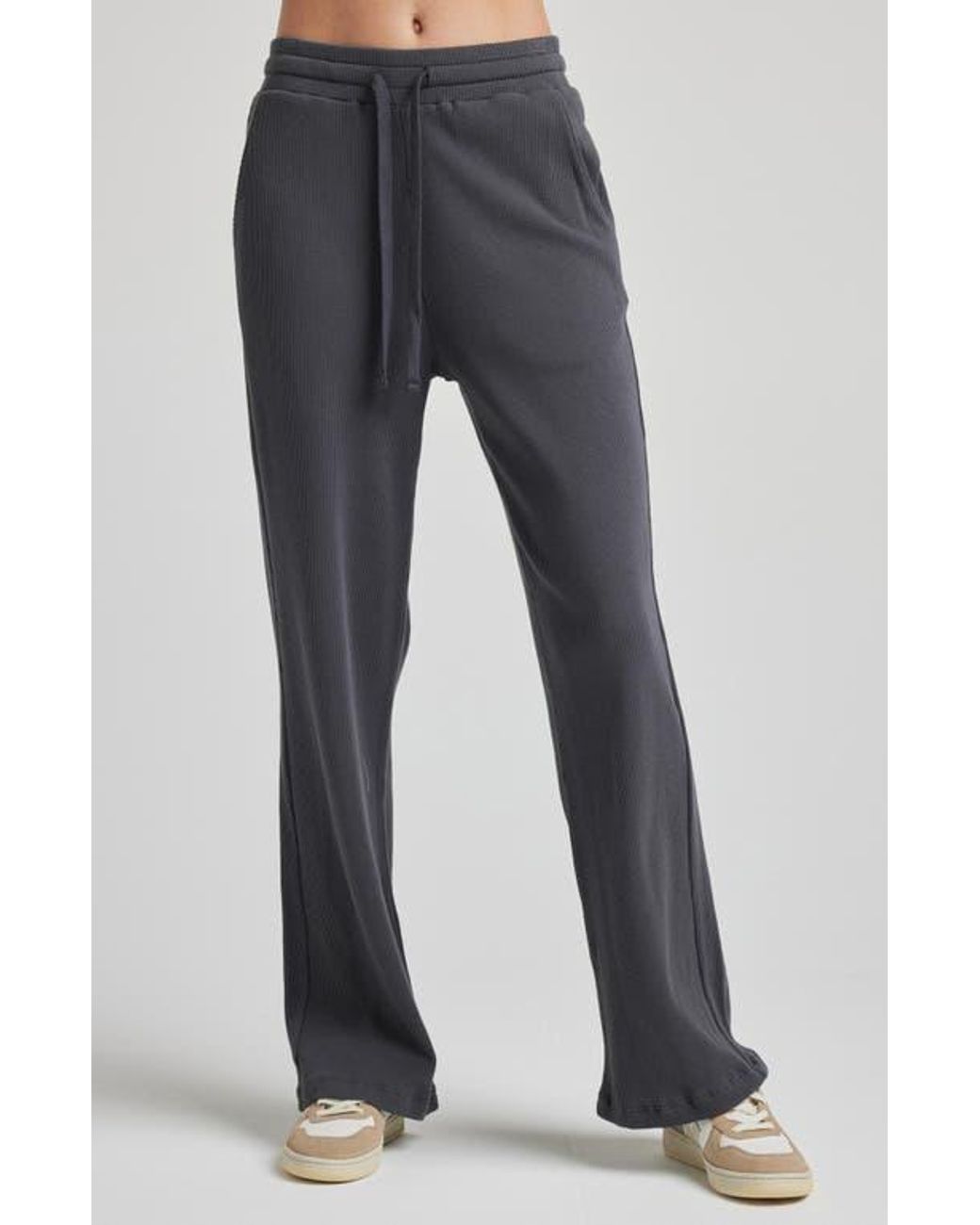 Losano Blue Organic Cotton Drawstring Pant