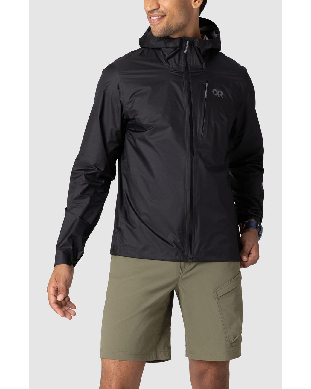 Outdoor Research Black Helium Ul Jacket for men