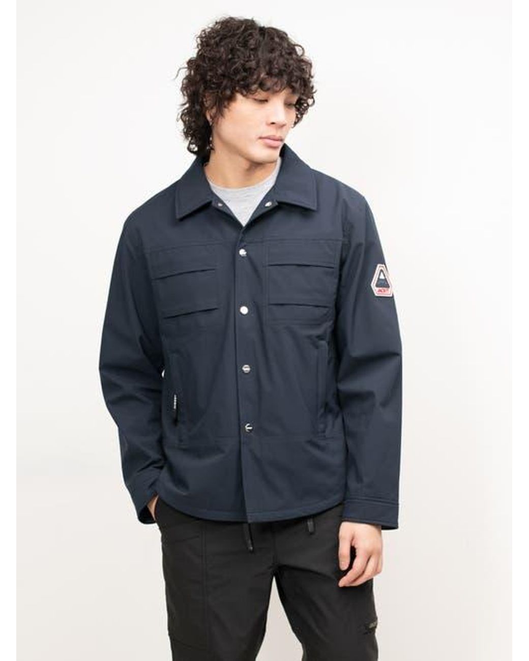 Jacket Blue Eden Shirt Jacket for men