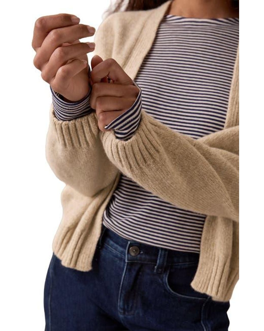 Celtic & Co. Blue Supersoft Weekend Cardigan