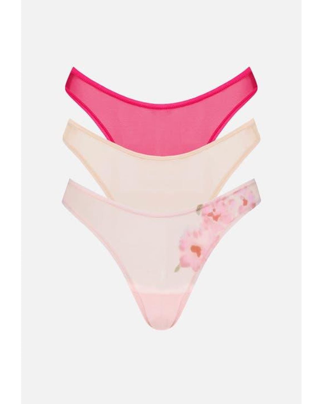 CUUP White The Thong