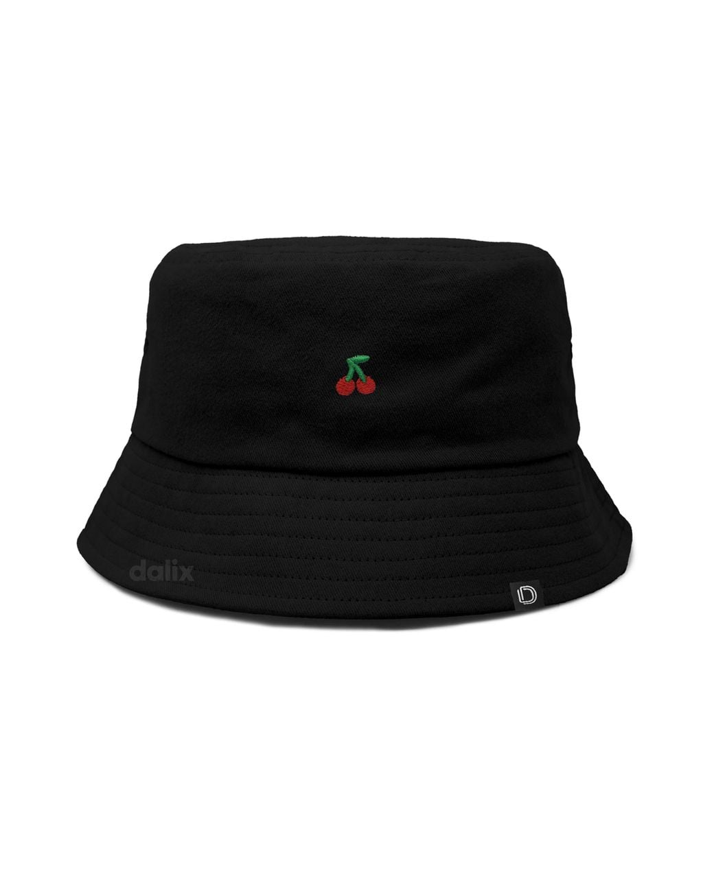 Alix Black Lil Cherry Bucket Hat
