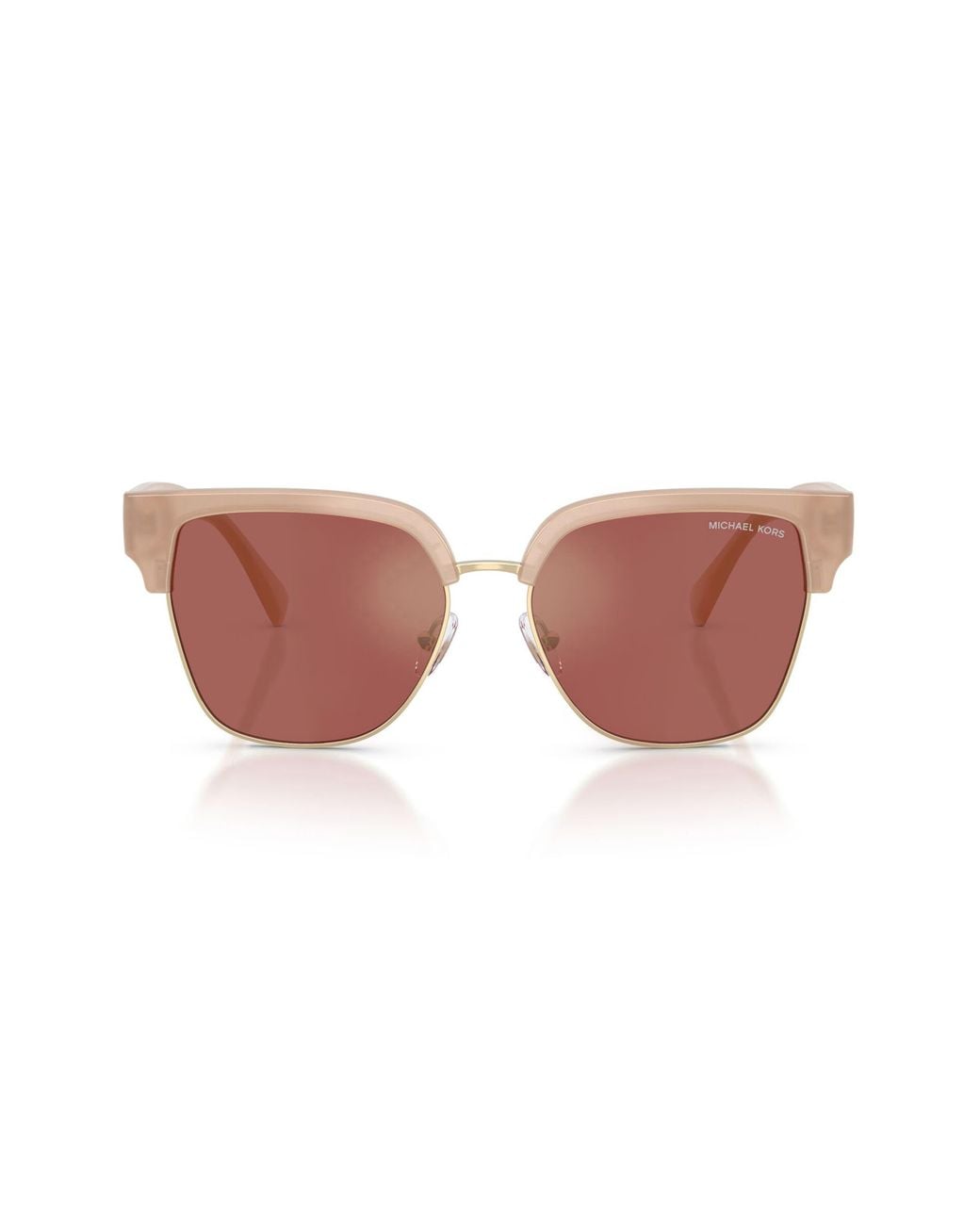 Michael Kors Pink St. Eustatius 56Mm Square Sunglasses