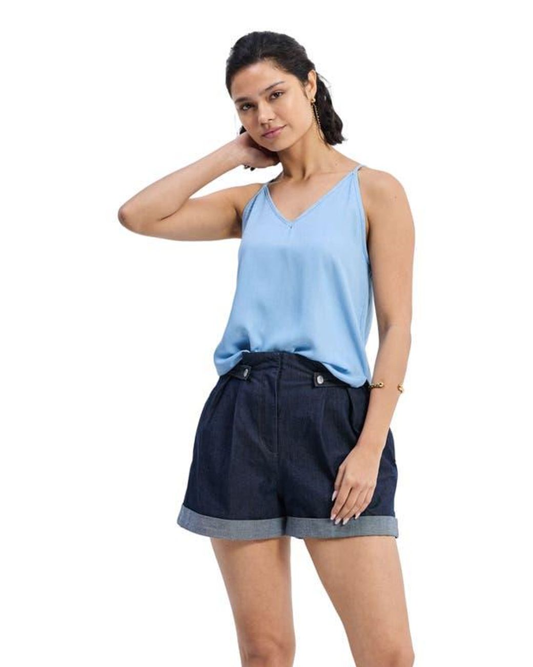 REISTOR Blue Endless Sunday Top