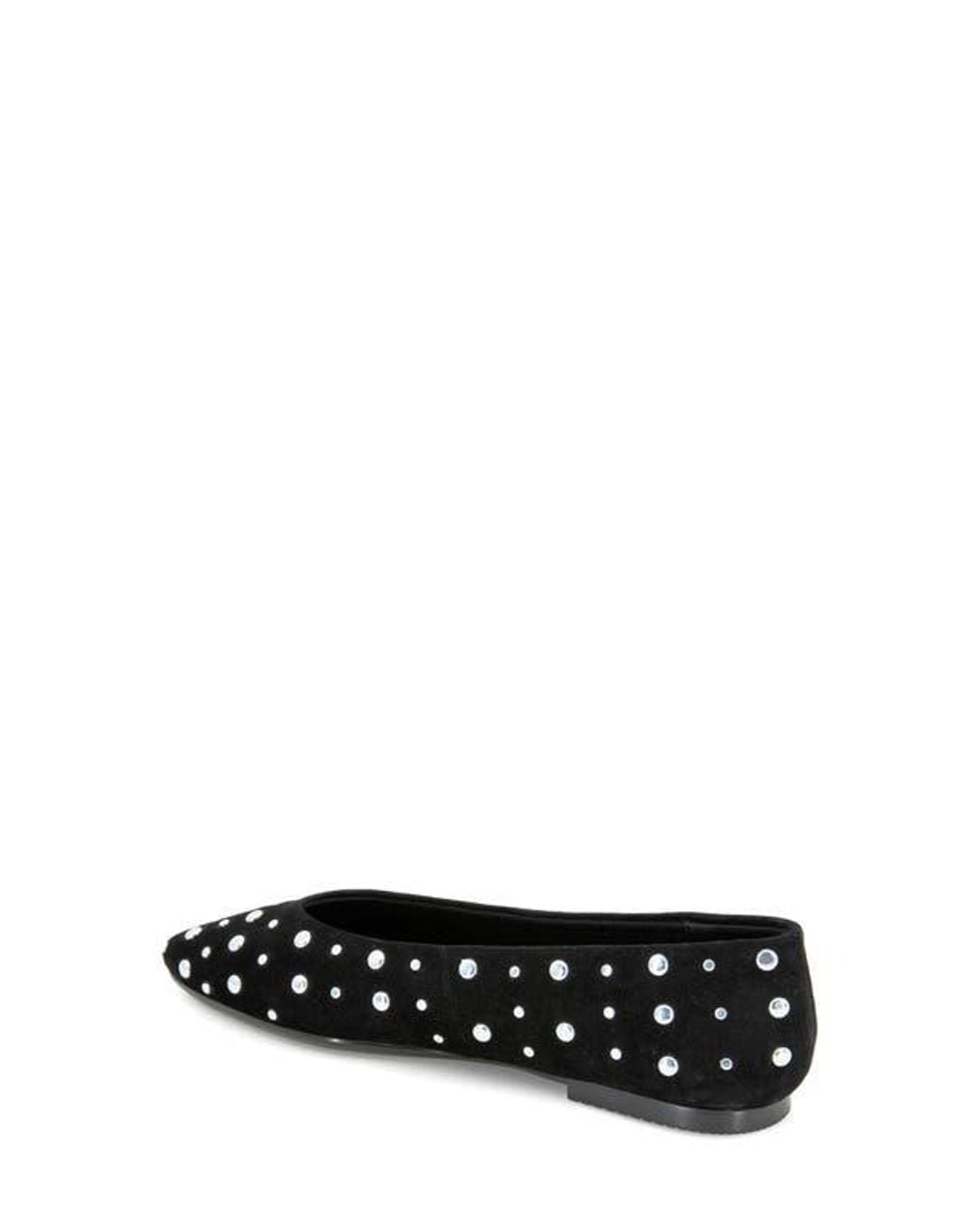 Splendid Black Latouche Stud Flat