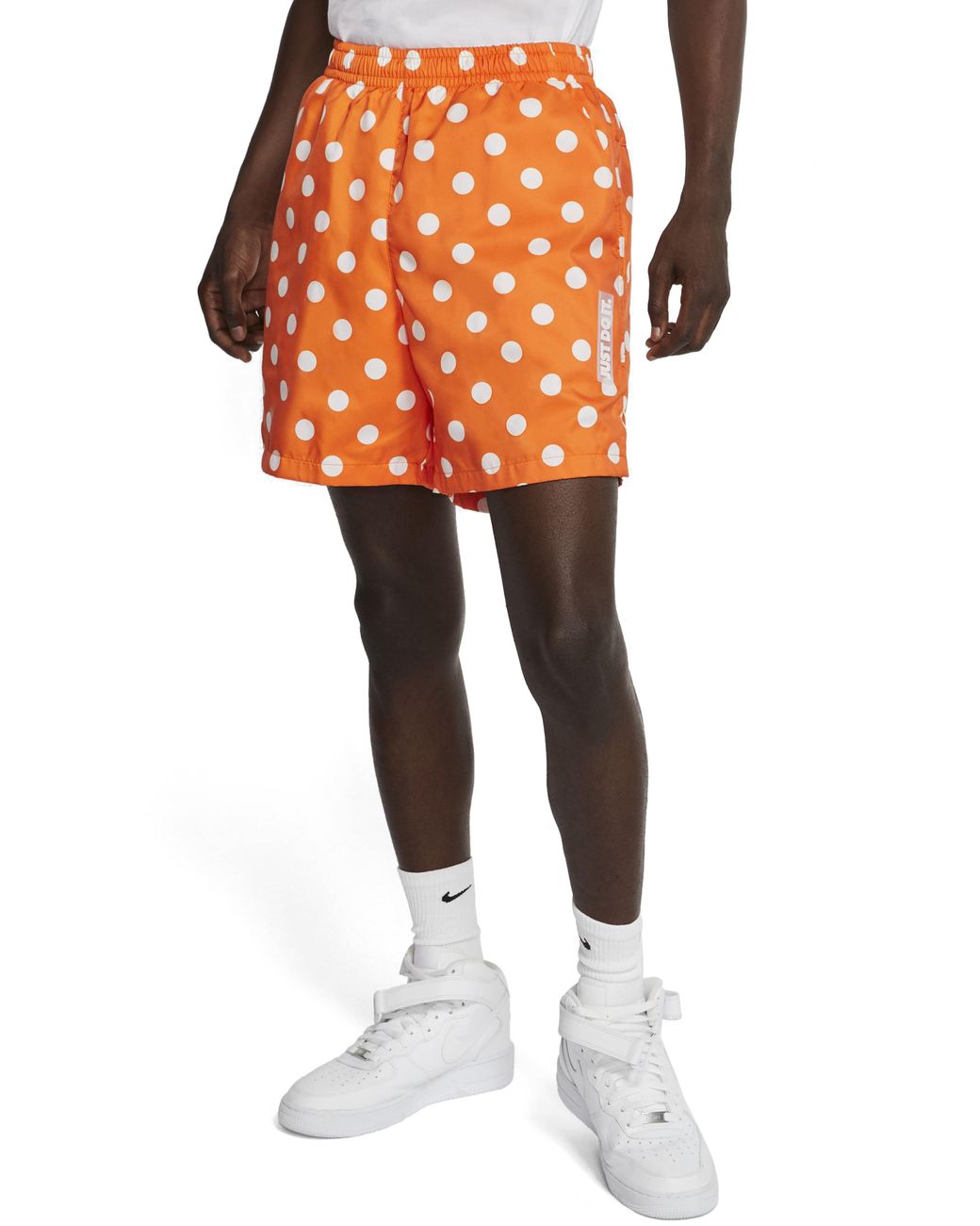 Nike Sportswear Jdi Polka Dot Shorts in Orange for Men Lyst