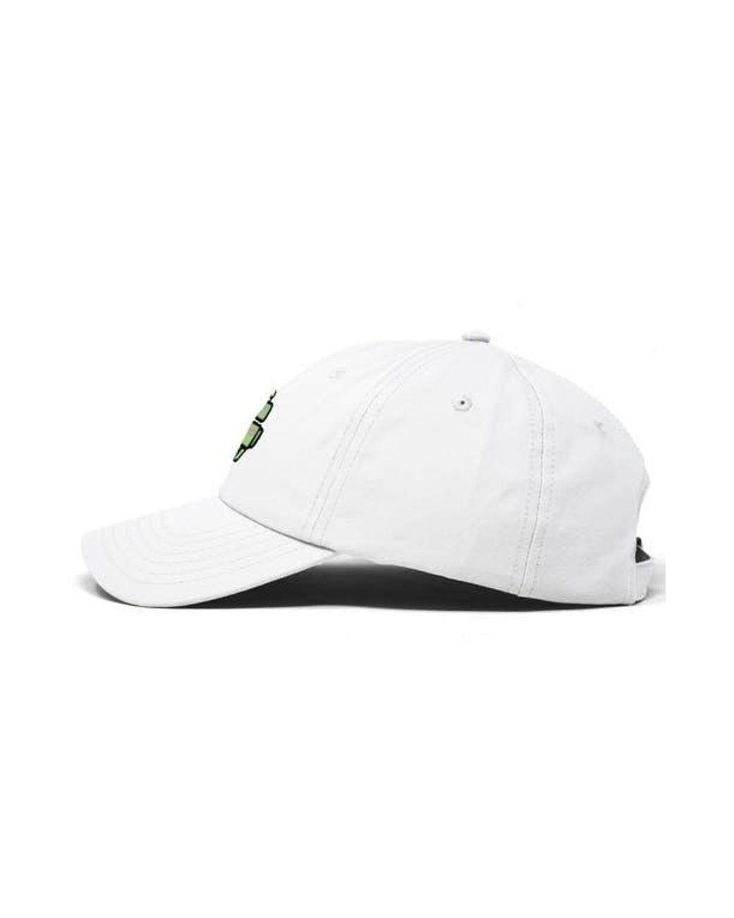 Alix White Robot Hat for men