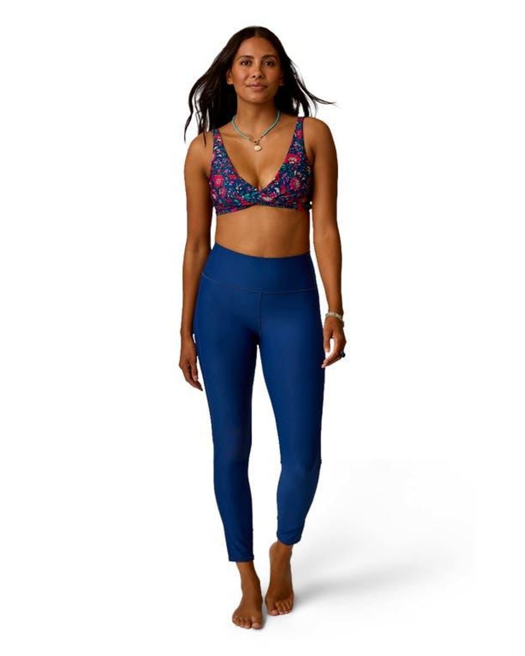 Carve Designs Saluda Compression Tight in Blue | Lyst