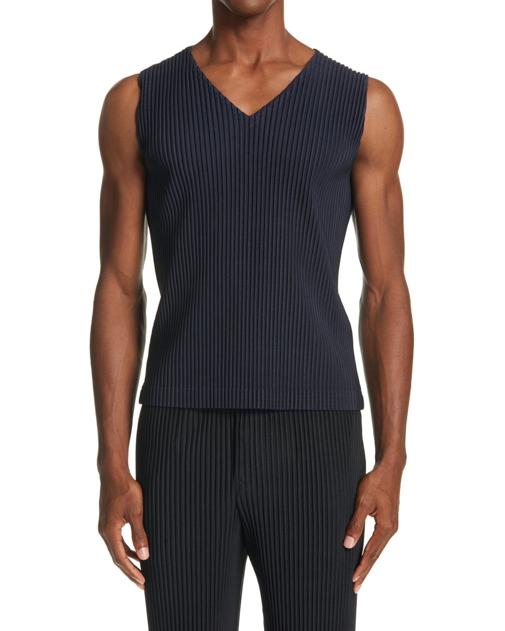 homme plissé issey miyake vest