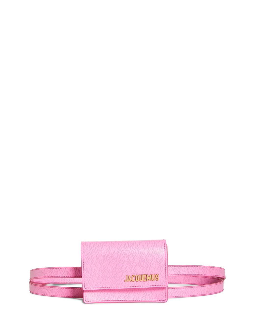 Jacquemus Bello Leather Belt Bag in Pink | Lyst