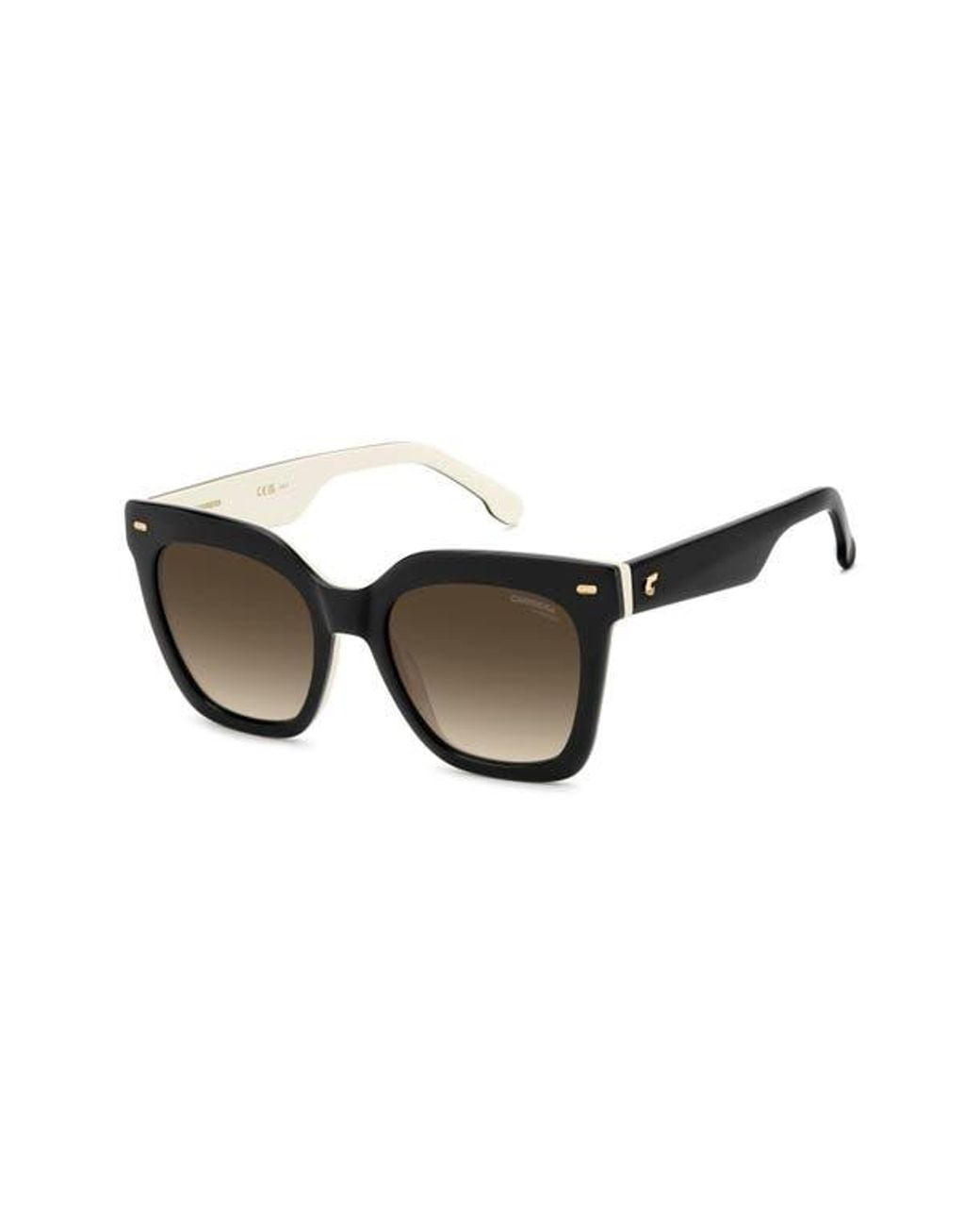 Carrera Black 52Mm Gradient Rectangular Sunglasses