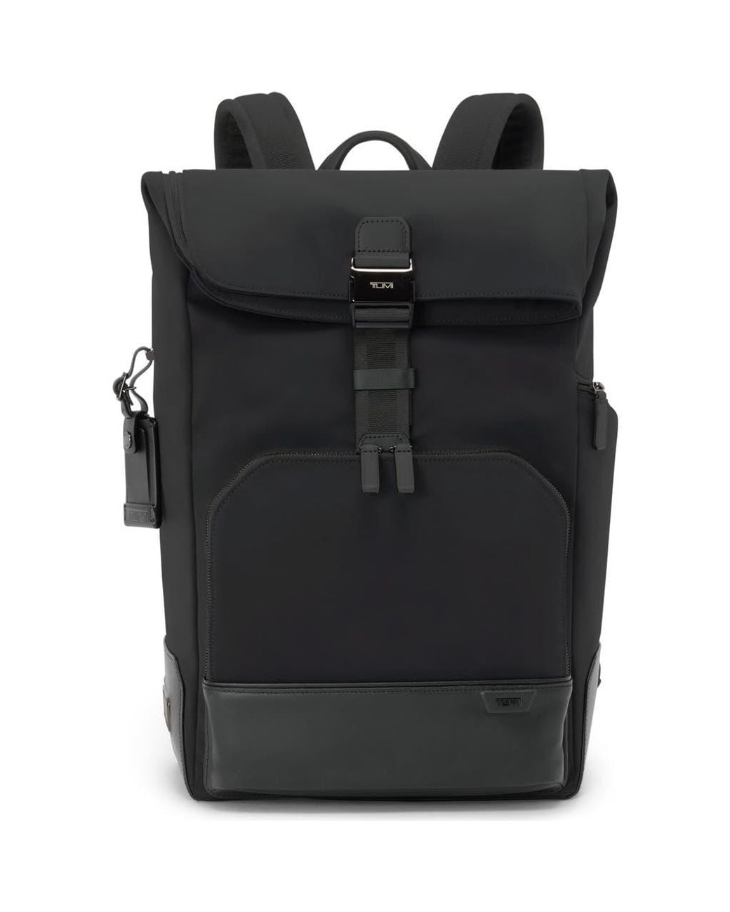 Tumi Black Osborn Roll Top Backpack