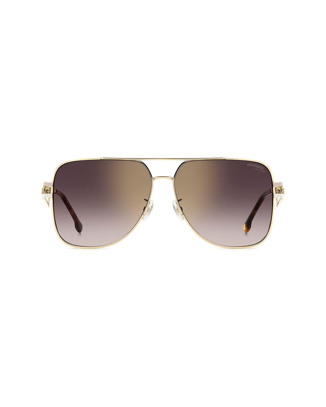 Carrera Brown 63Mm Oversize Square Sunglasses