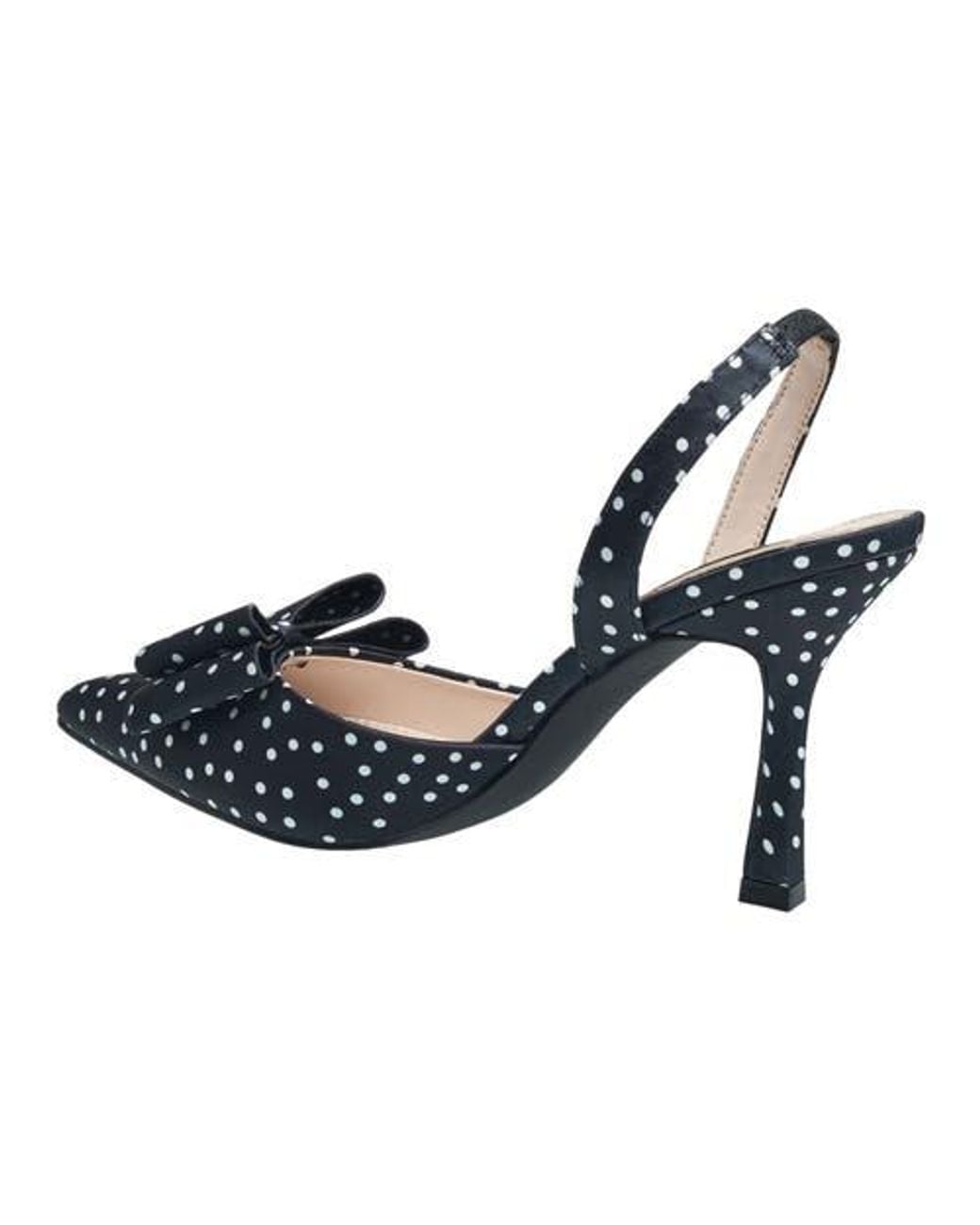 French Connection Blue Betti Bow Slingback Heel