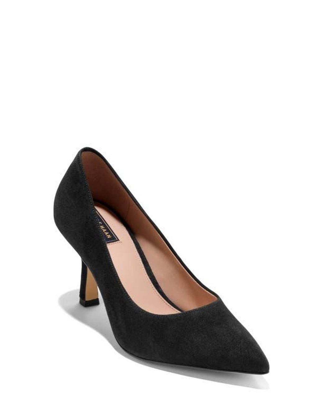 Cole Haan Black Hansell Pointed Toe Pump