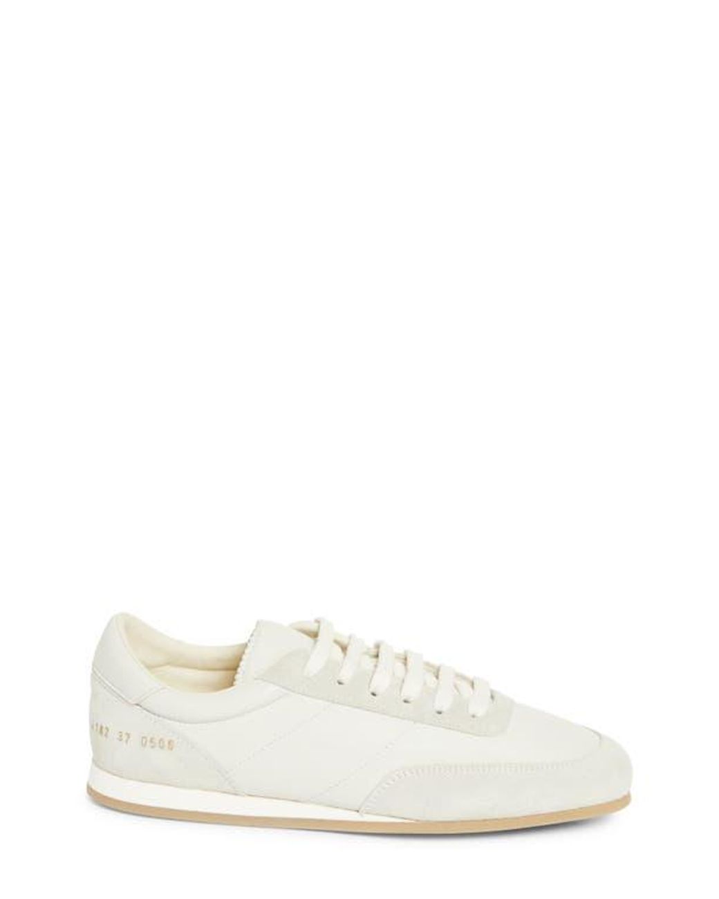 Common Projects White Minimal Runner Sneaker