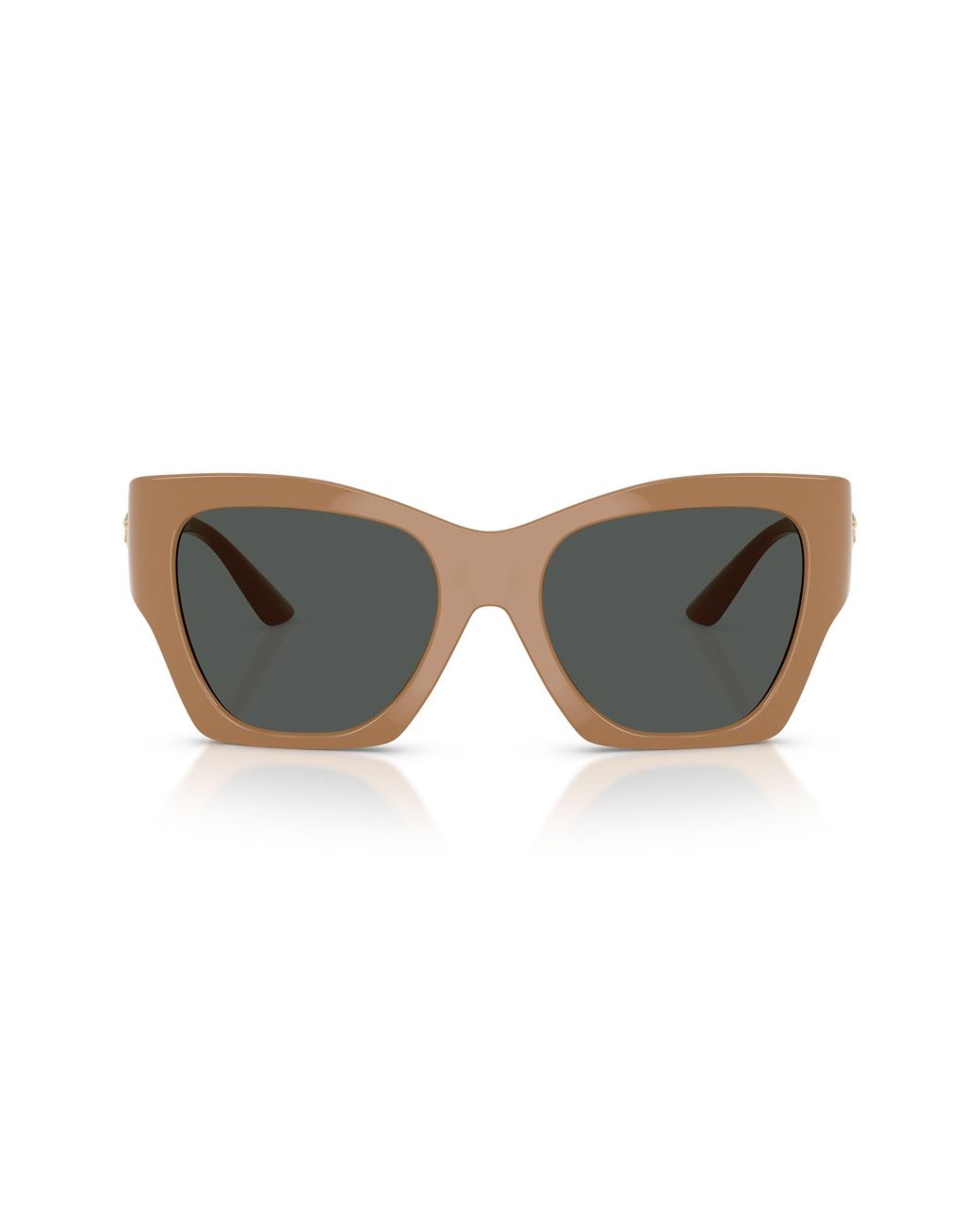 Versace Gray 54Mm Irregular Sunglasses