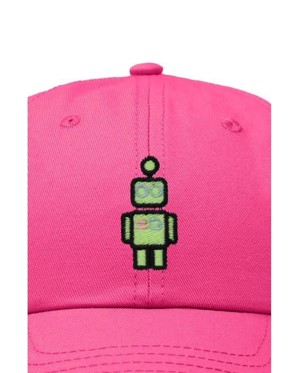 Alix Pink Robot Hat for men