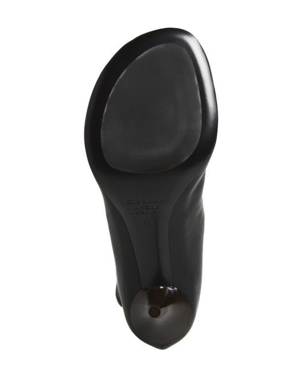 Acne Gray Back Tab Ankle Boot