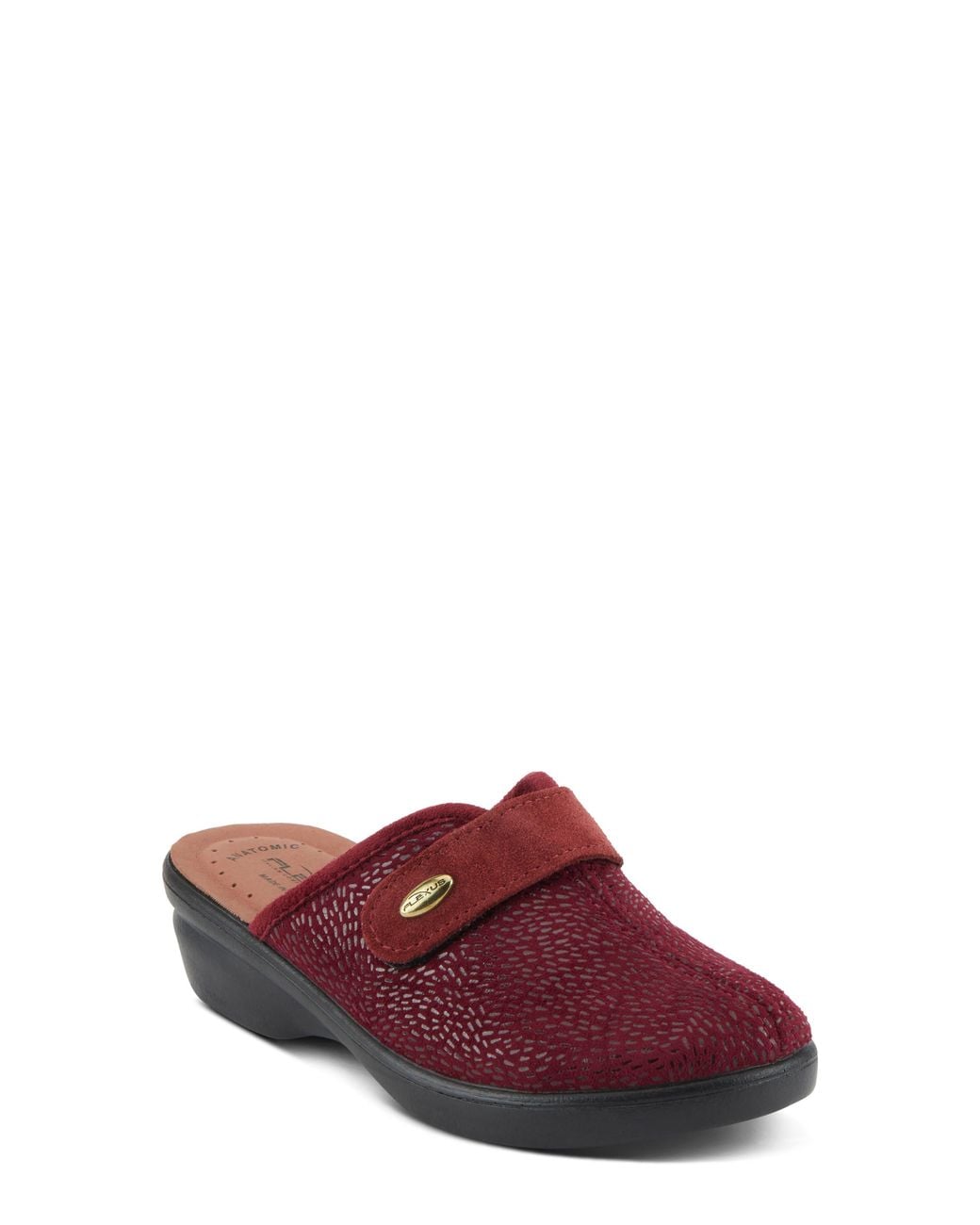 Flexus by Spring Step Red Merula Clog
