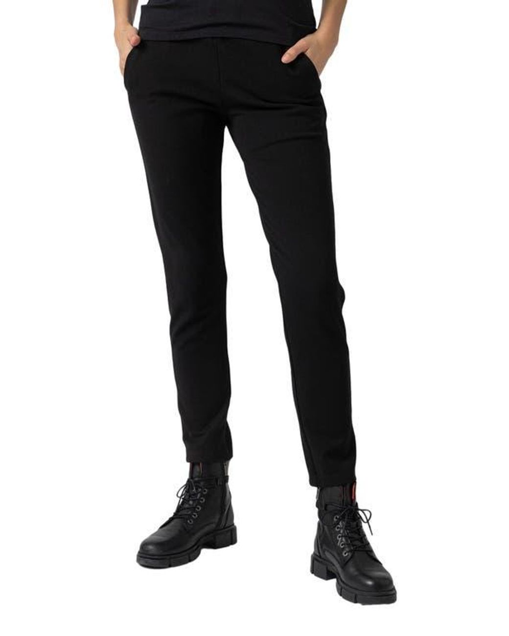 Saint + Sofia Black Finsbury Pant