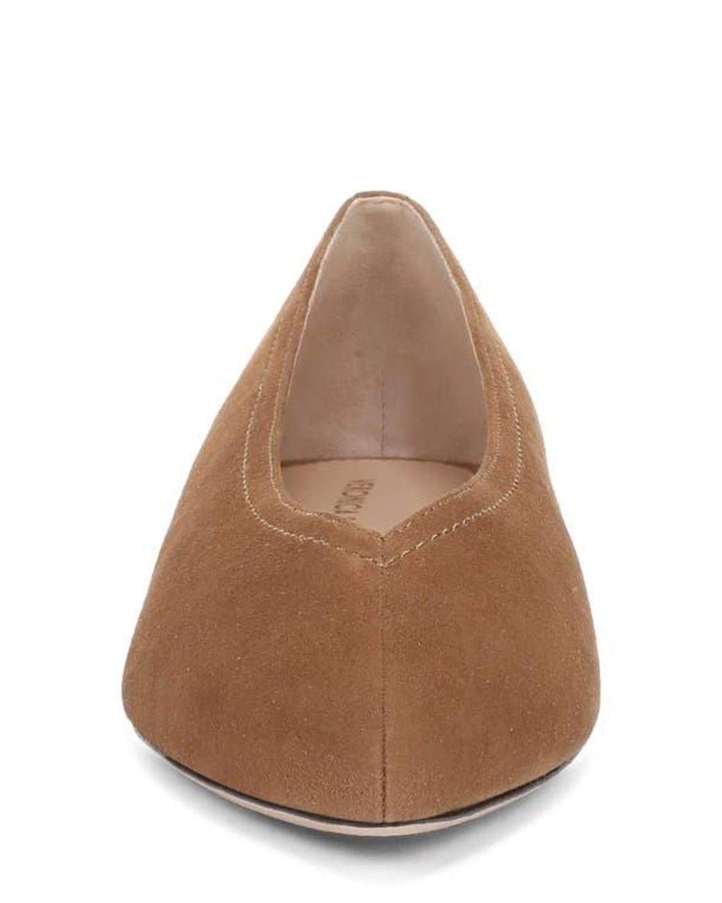 Veronica Beard Brown Bancroft Pointed Toe Flat