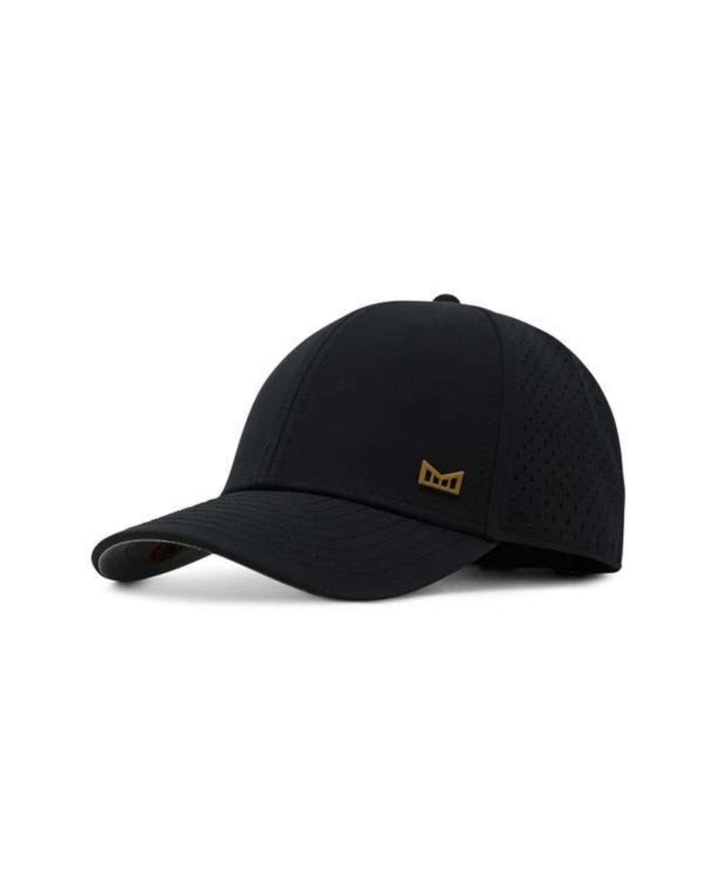 Melin Black A-Game Icon Hydro Performance Snapback Hat for men