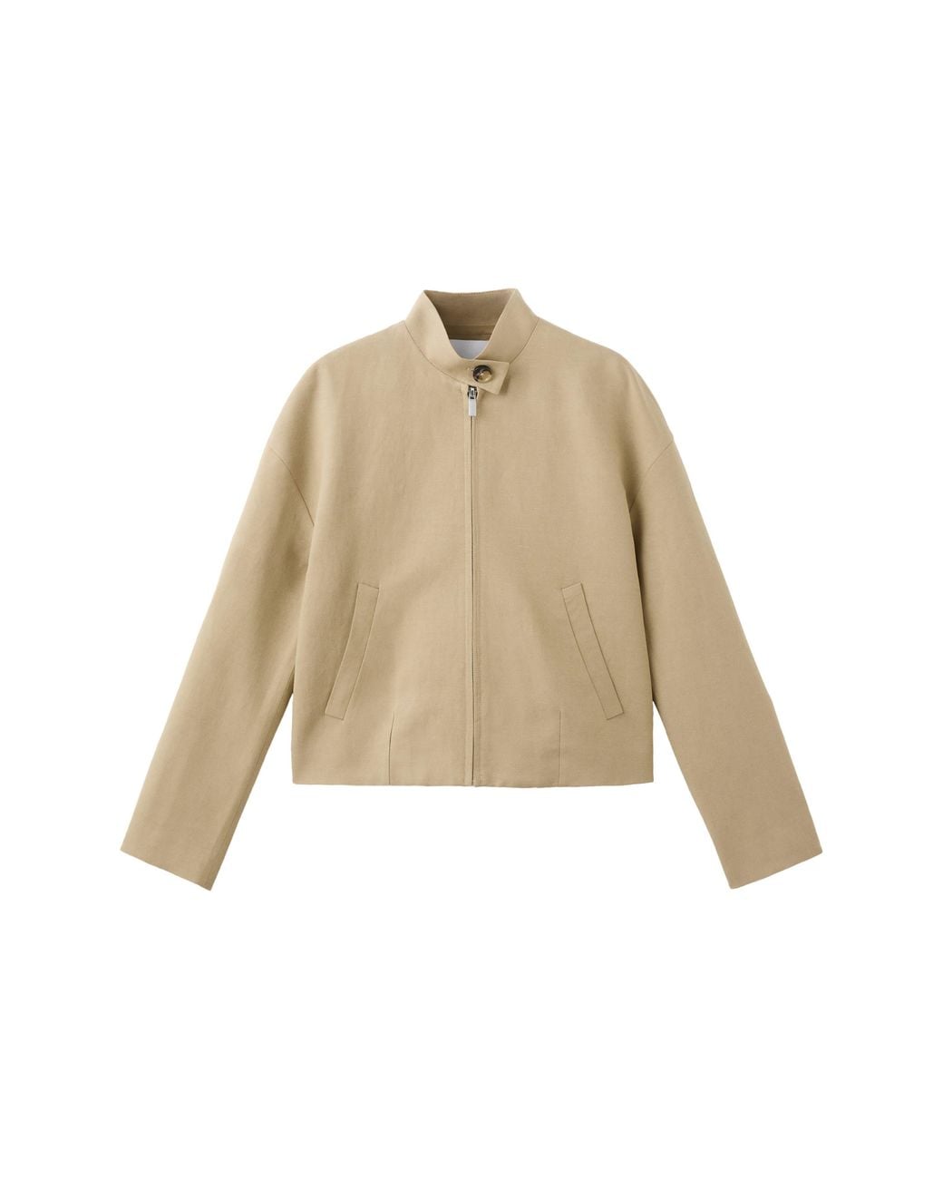 Mango Natural Linen Blend Jacket