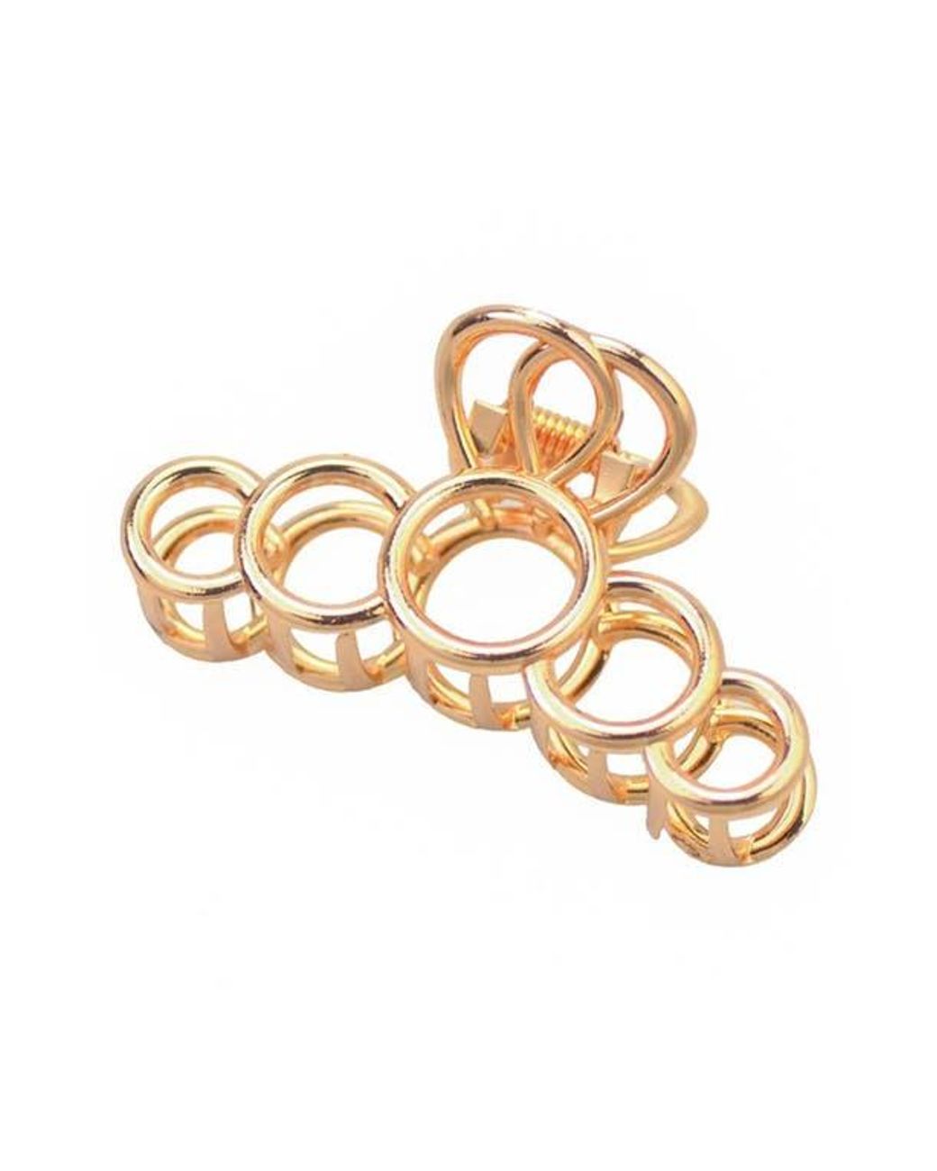 Ettika Metallic Open Ring Claw Clip
