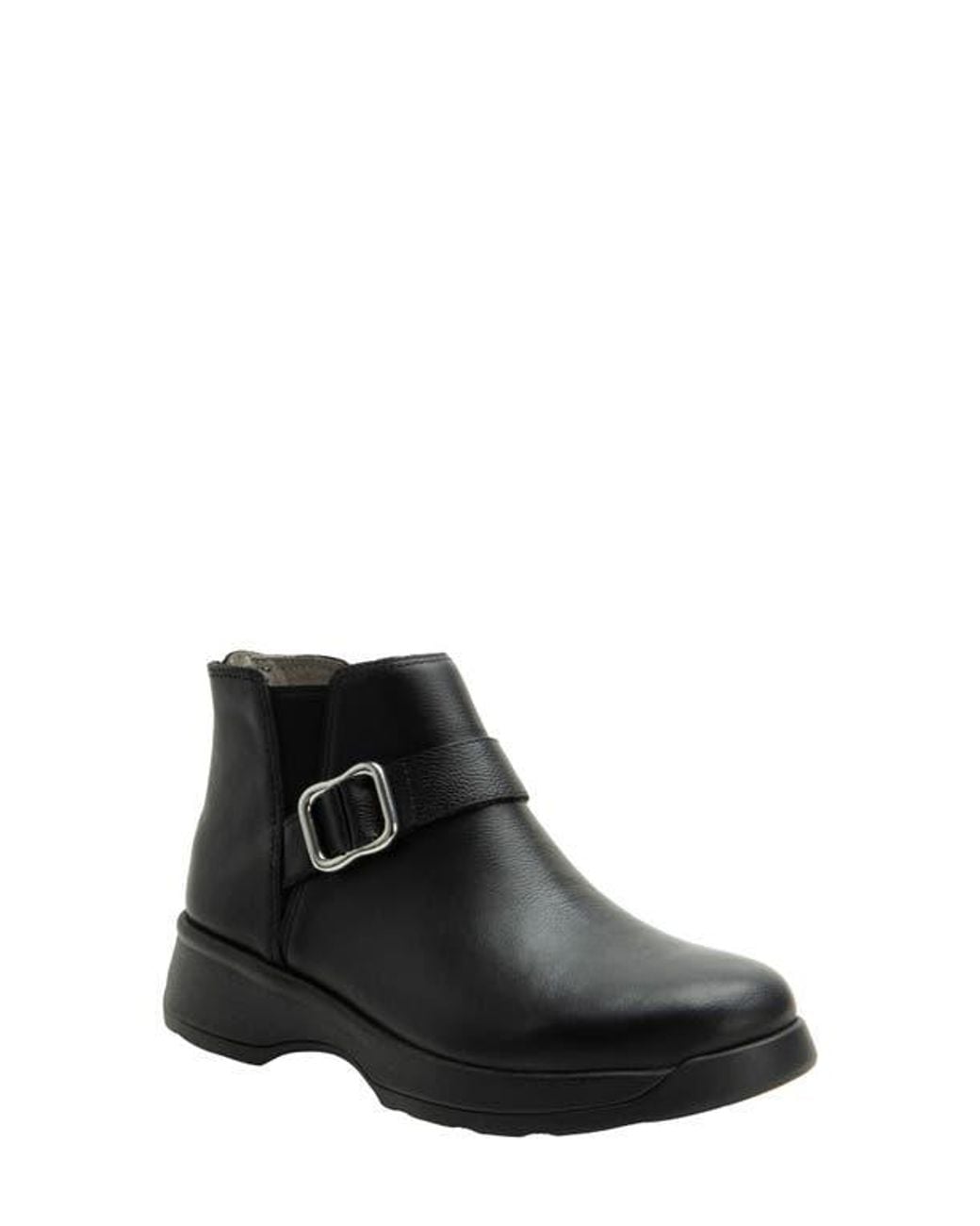 Alegria By Pg Lite Black Jerica Platform Bootie