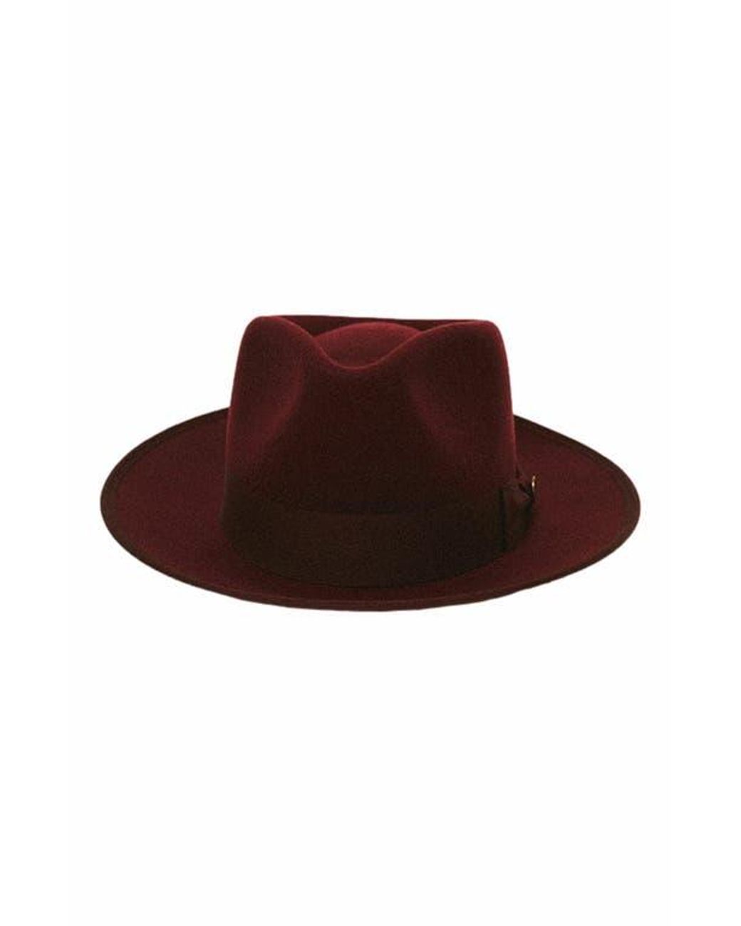 Two Roads Hat Co. Brown Waterloo Fedora for men