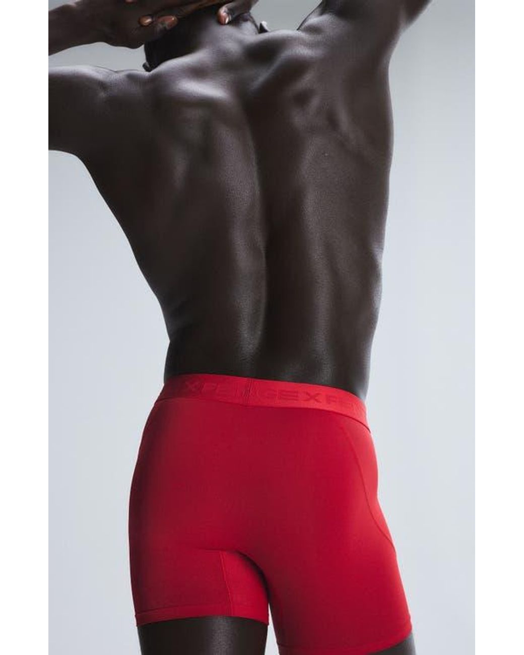 Savage x Fenty Shadow Fit Boxer Briefs in Red for Men | Lyst
