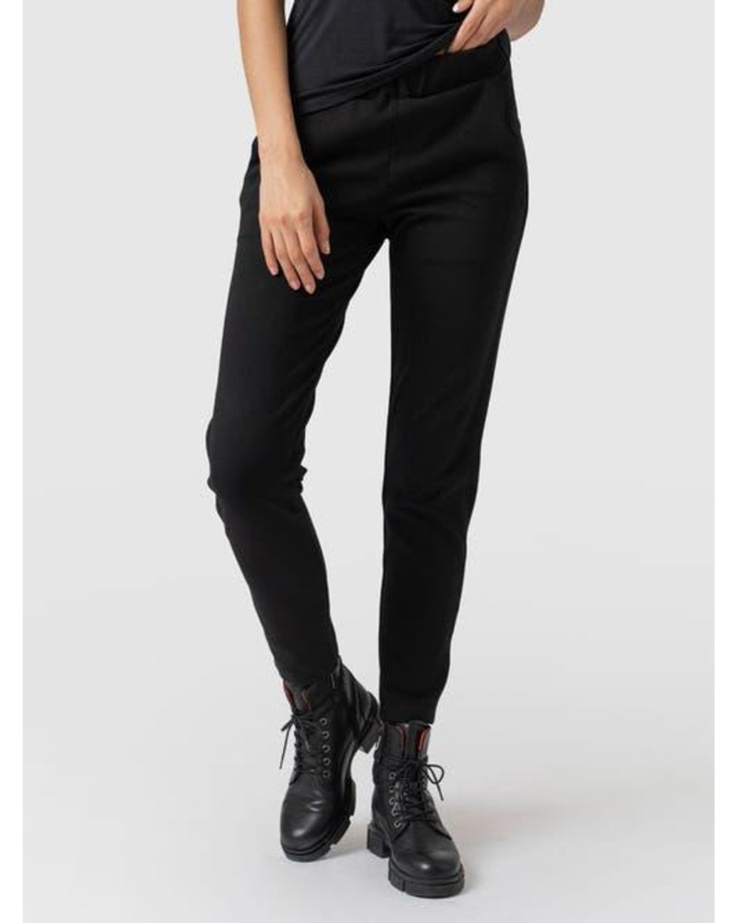 Saint + Sofia Black Finsbury Pant