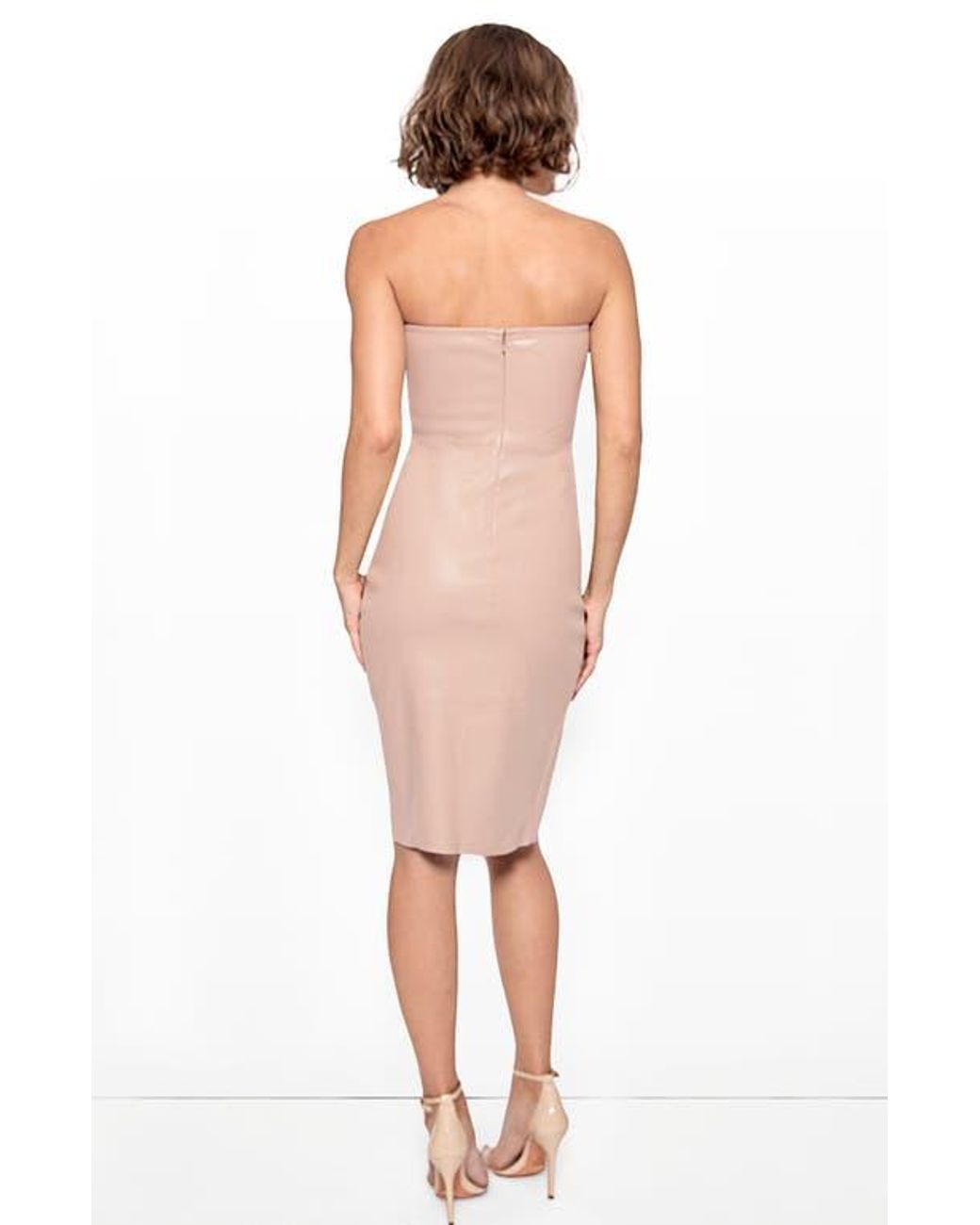 AS by DF Aura Stretch Leather Dress | Lyst