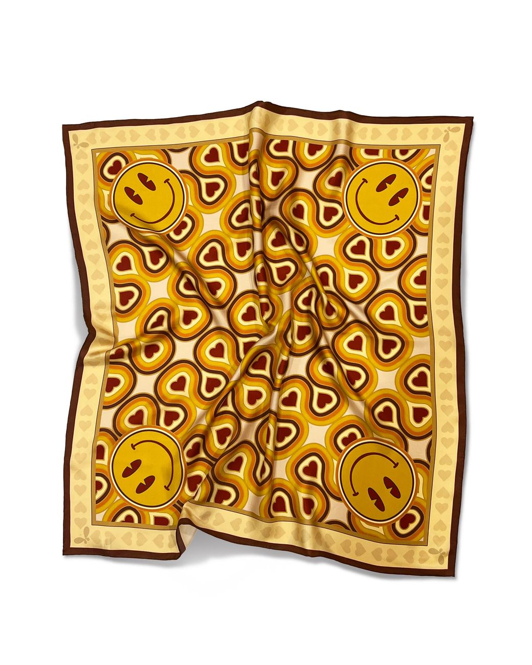 Henelle Metallic Large Silk Scarf