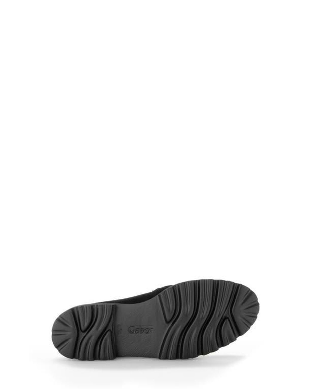 Gabor Black Chain Bit Loafer