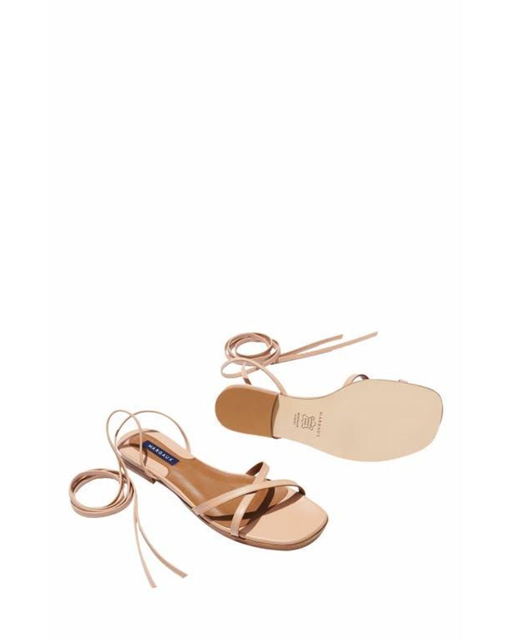 Margaux Brown The Wrap Sandal