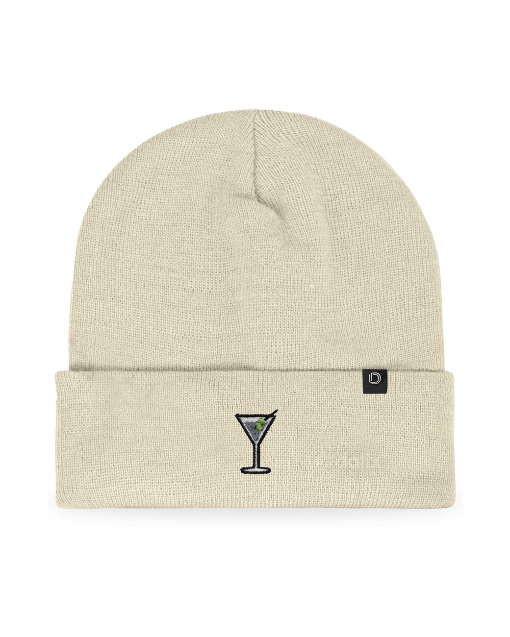 Alix Natural Martini Beanie Cap