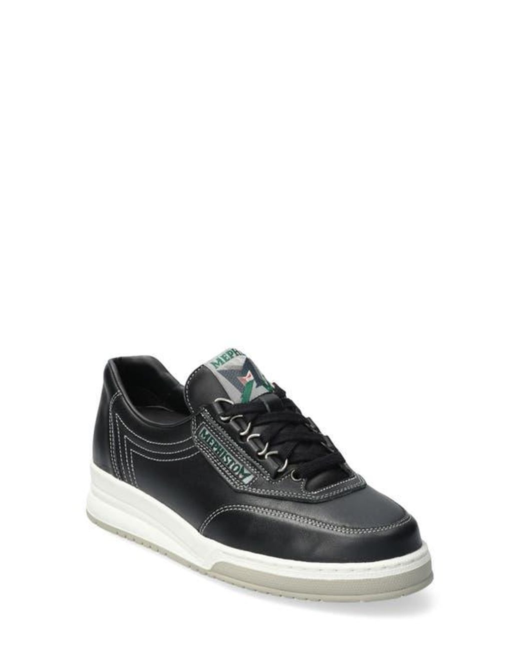 Mephisto Black 'Rush' Walking Shoe