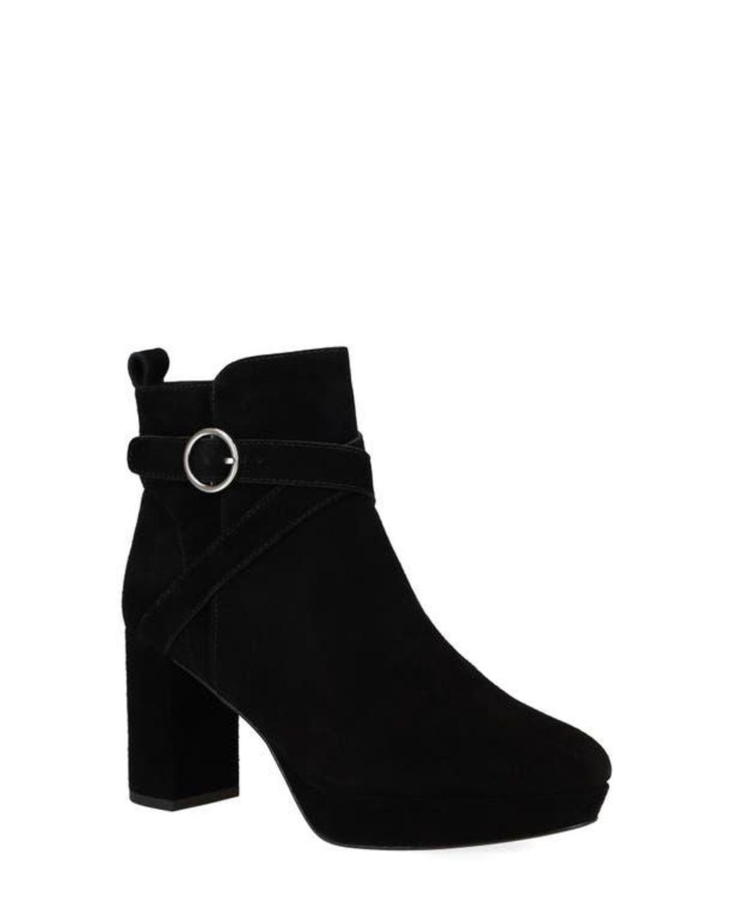 Pelle Moda Black Leyton Platform Bootie