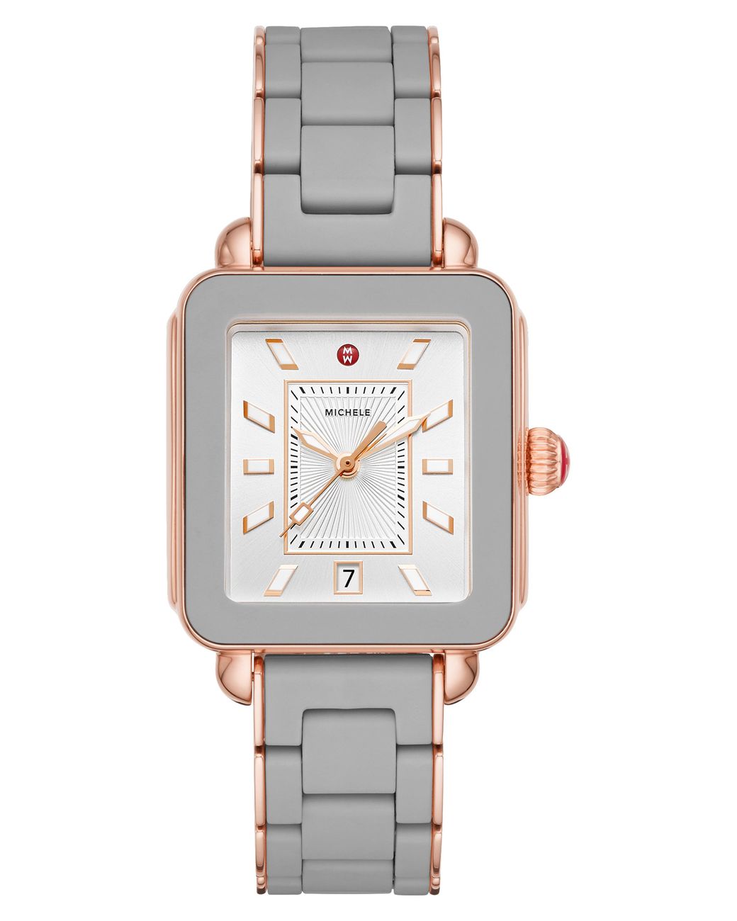 Michele Deco Sport Watch Head & Bracelet Lyst